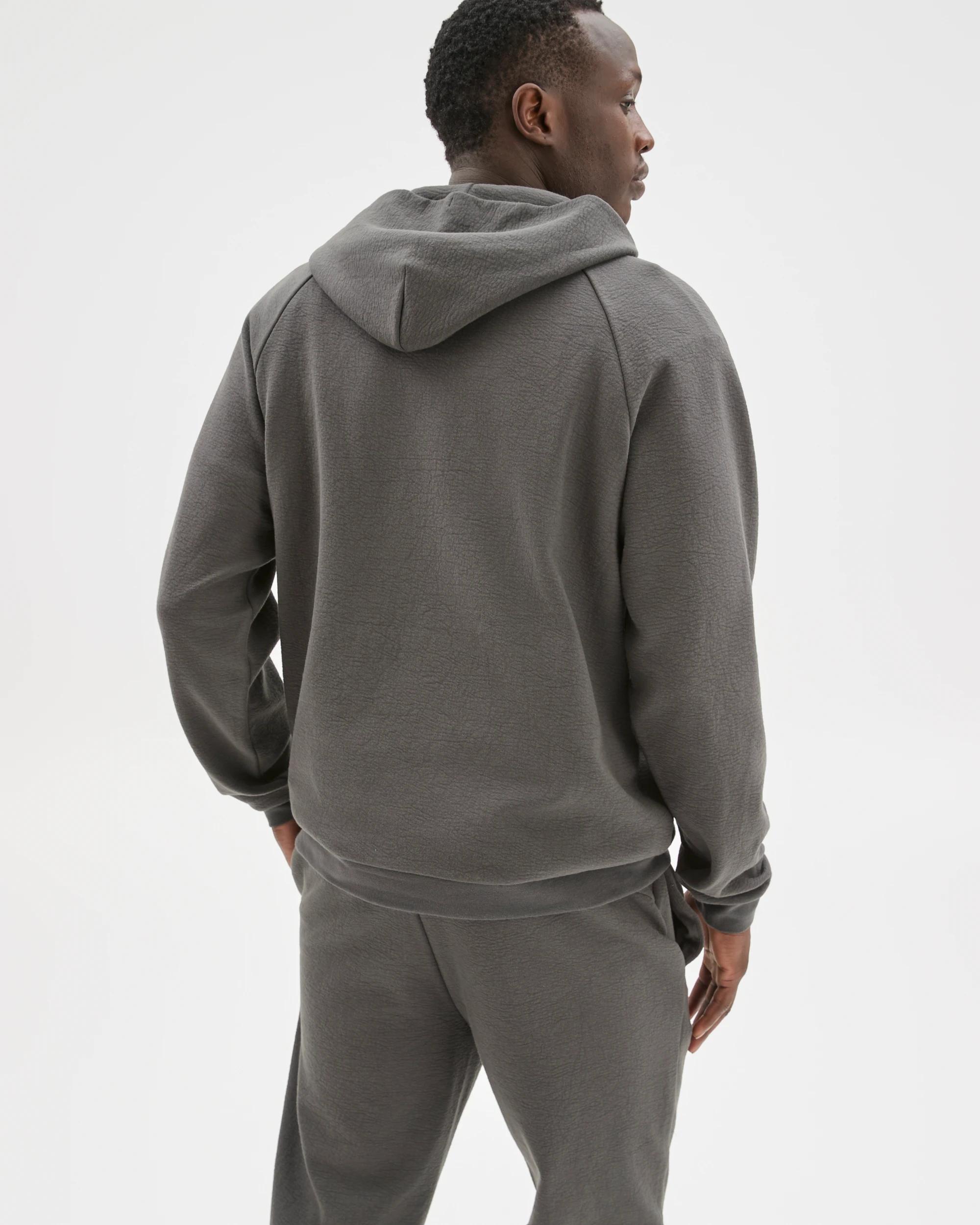 6 Target Active Active Crinkle Textured Hoodie CHARCOAL, 6 of 6