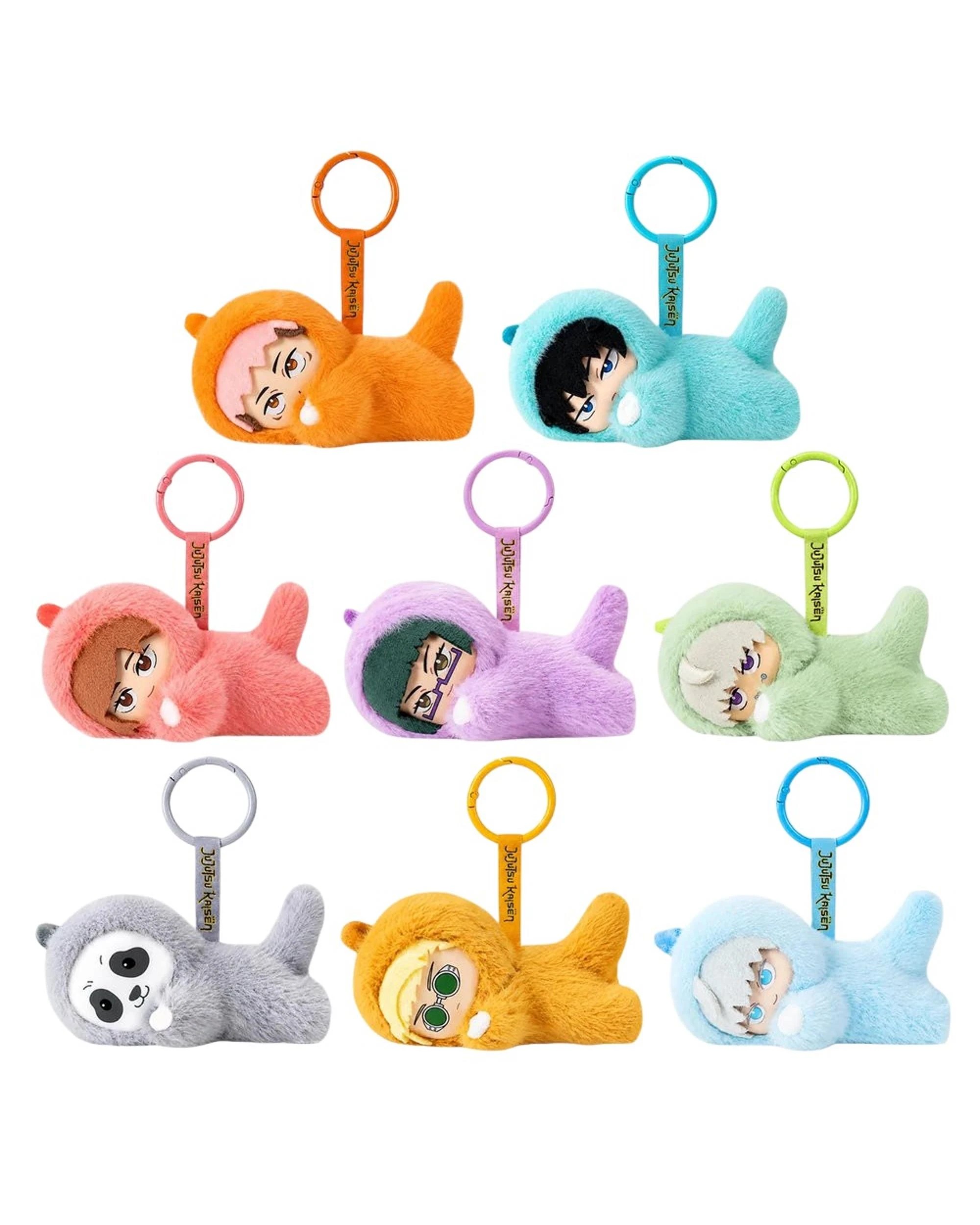 2 Puremind Jujutsu Kaisen Series 2 Lazy Time Minis Plush Keyring Blind Box, 2 of 2