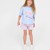 LILAC/BLUE STRIPE
