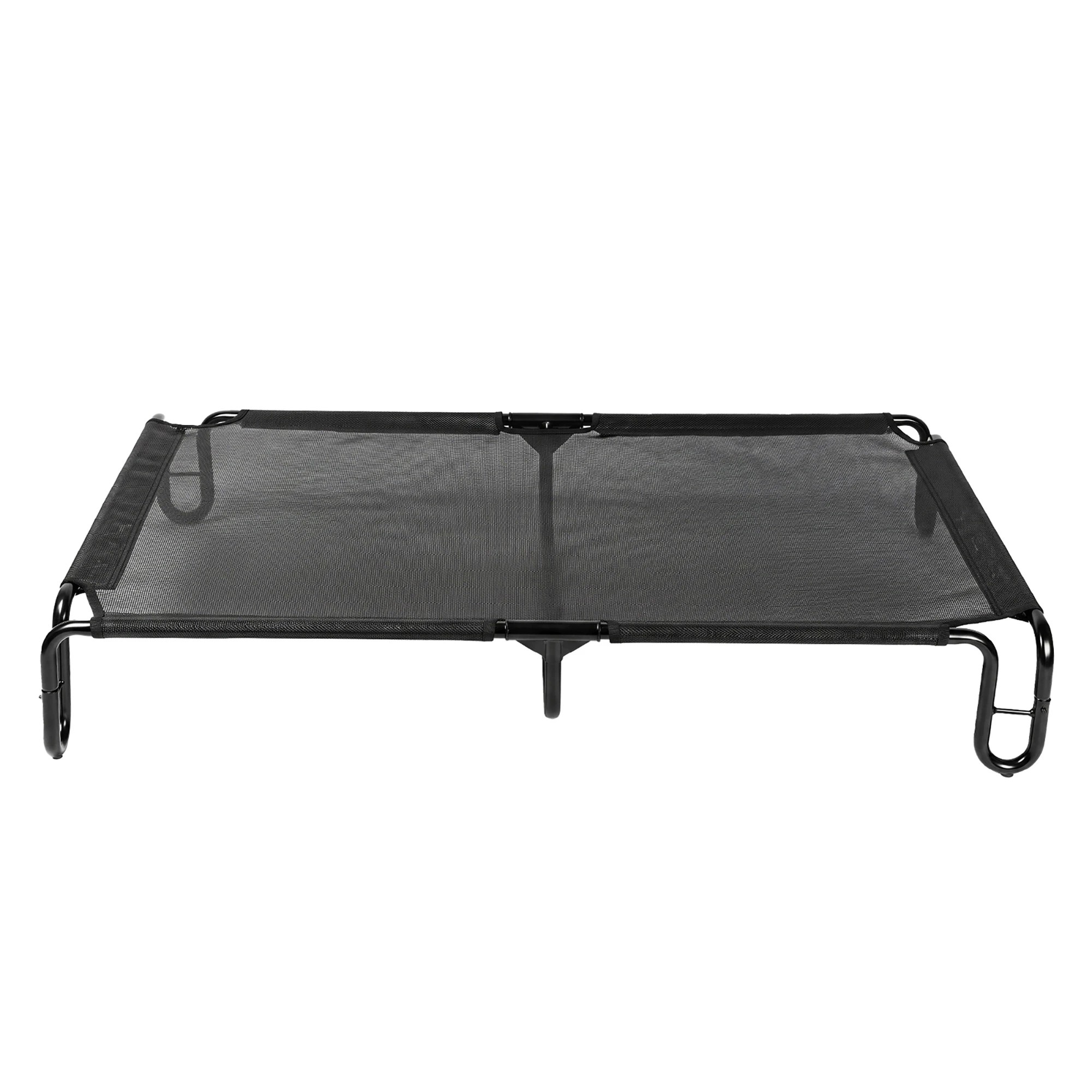 2 Pawz Elevated Dog Bed M Breathable Mesh Cooling for Indoor Outdoor Black, 2 of 8