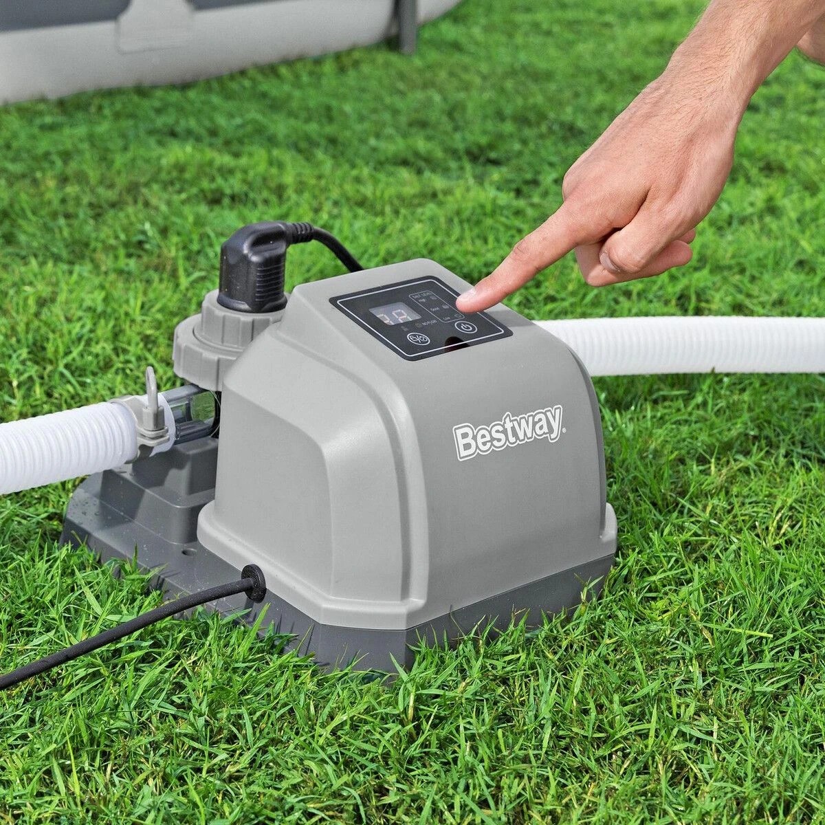 3 Bestway Pool Salt Water System Saltwater Chlorinator Hydrogenic, 3 of 10