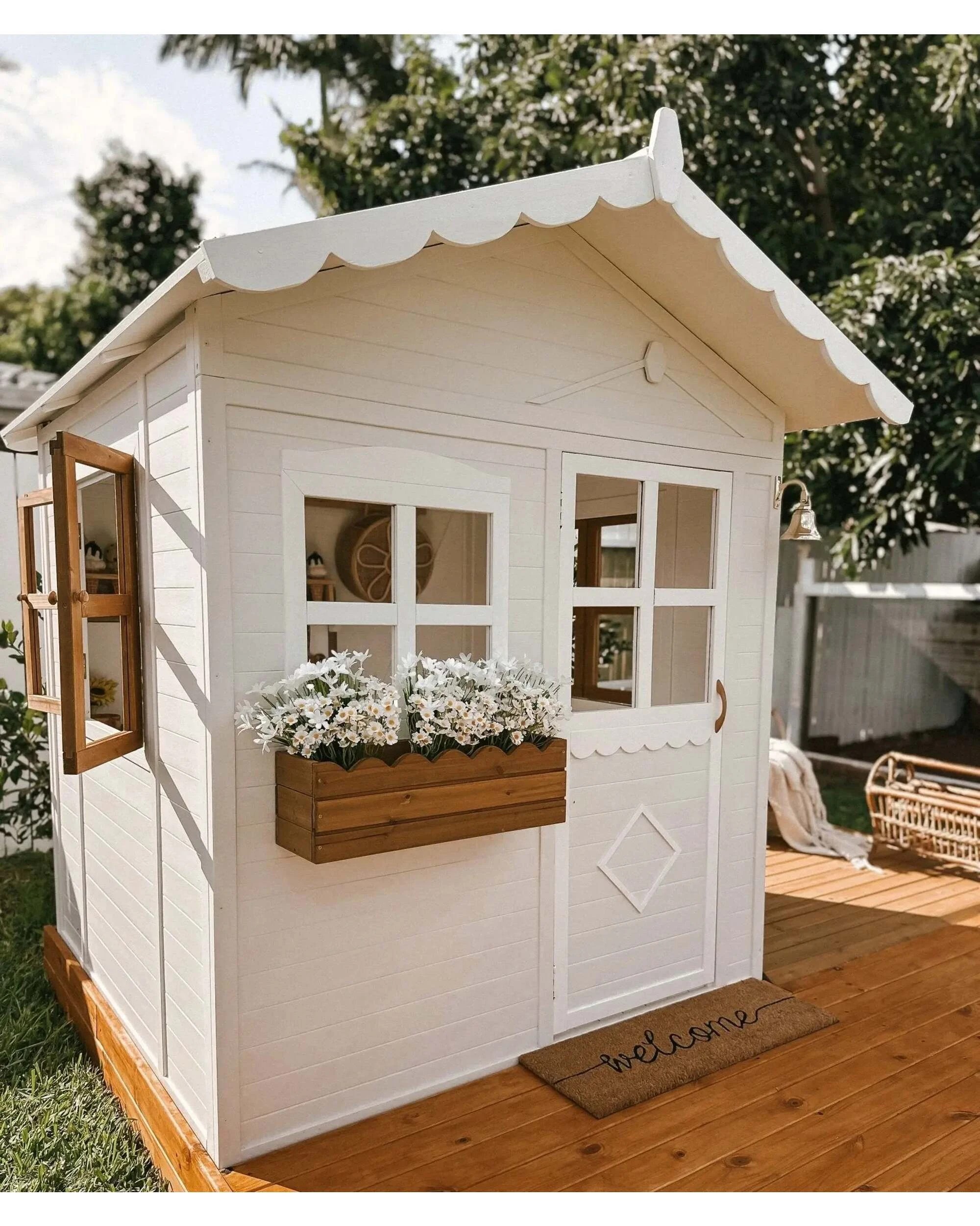 5 Hide & Seek Kids Herbie Cottage Cubby House, 5 of 8