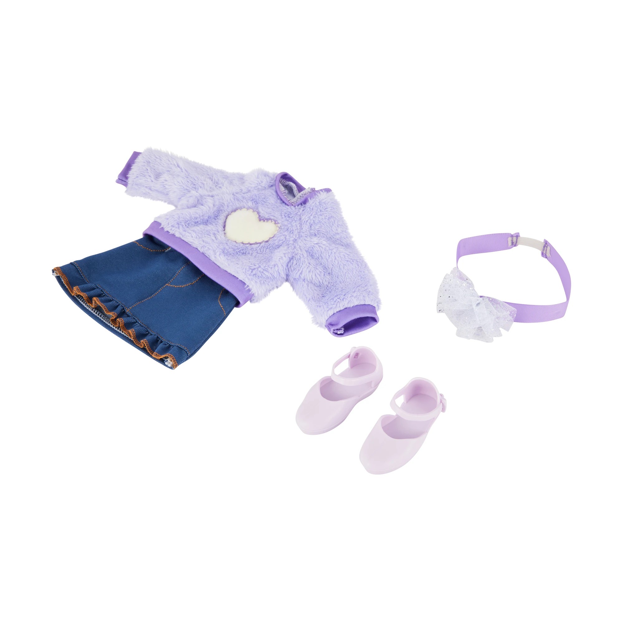 7 45cm Enchanted Dreams Doll and Fashion Playset - Purple, 7 of 8
