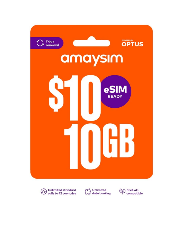 Amaysim $10 Starter 