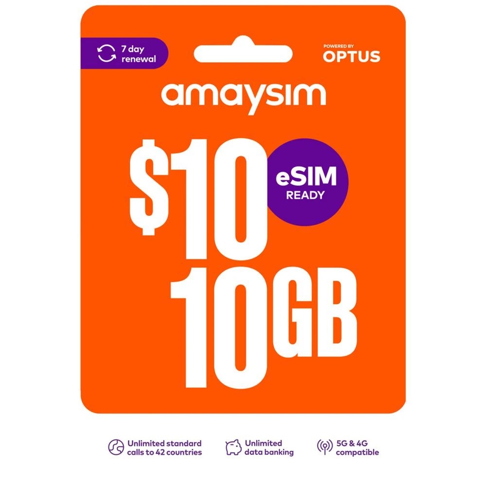 1 Amaysim $10 Starter Pack, 1 of 1