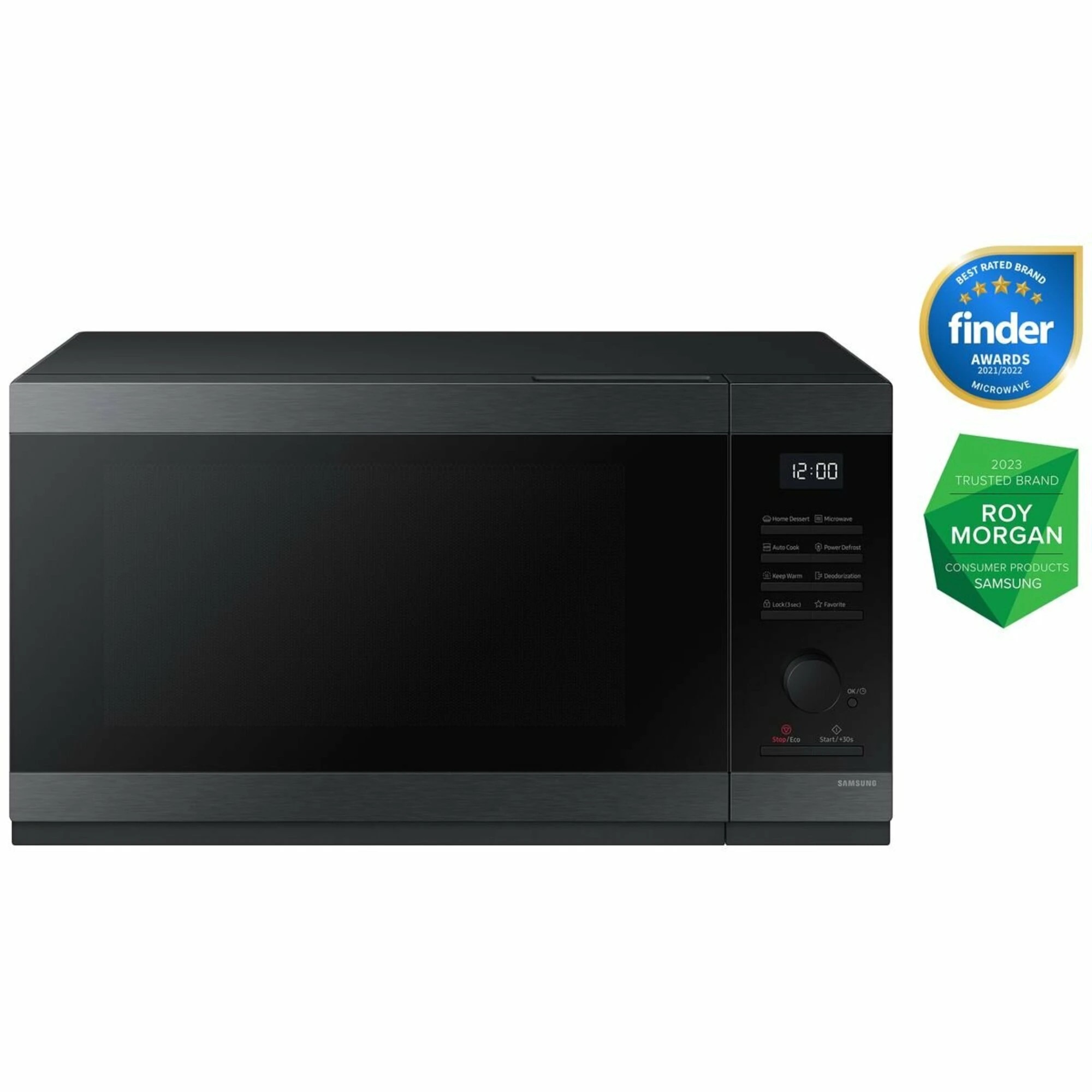1 Samsung 40L 1000W Dark Stainless Steel Microwave, 1 of 5