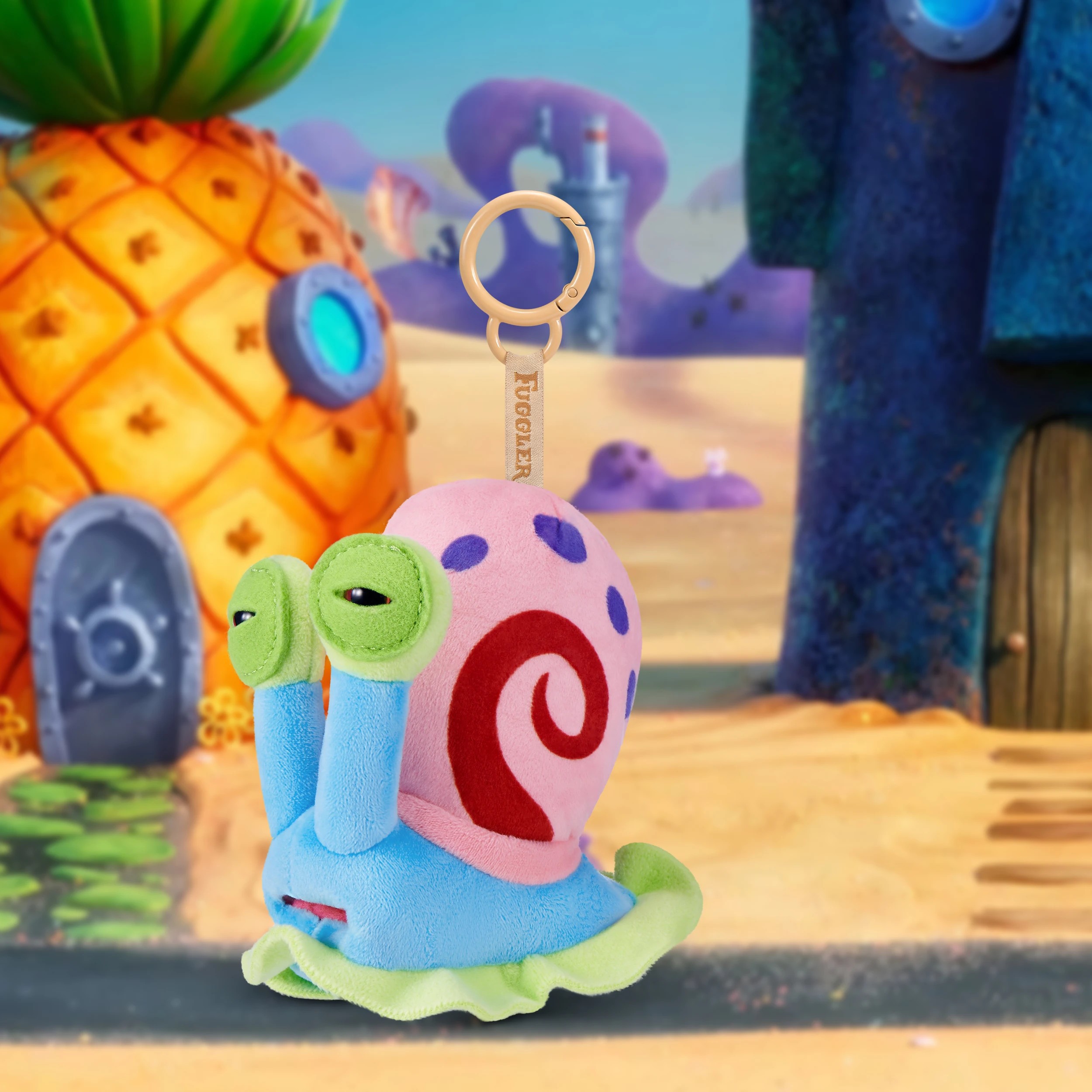 6 Fuggler SpongeBob Keyring - Assorted, 6 of 6