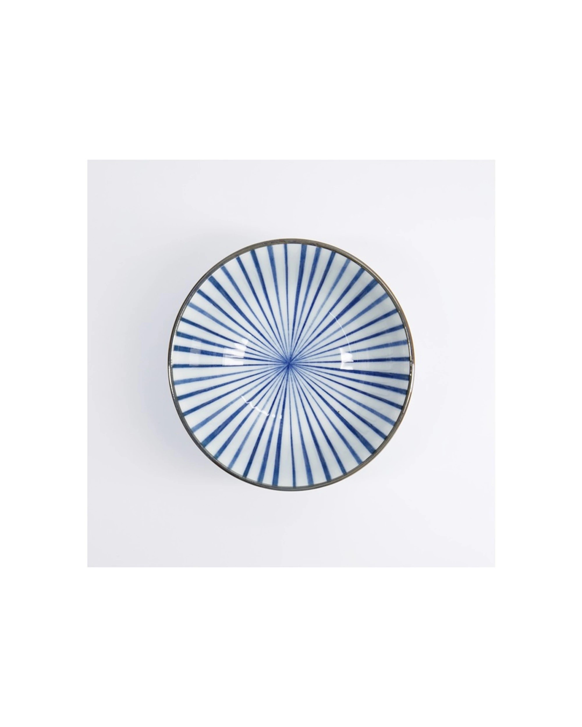 2 Tokyo Design Natsu Tokusa Tayo Bowl 15x7cm Porcelain - Blue, 2 of 3