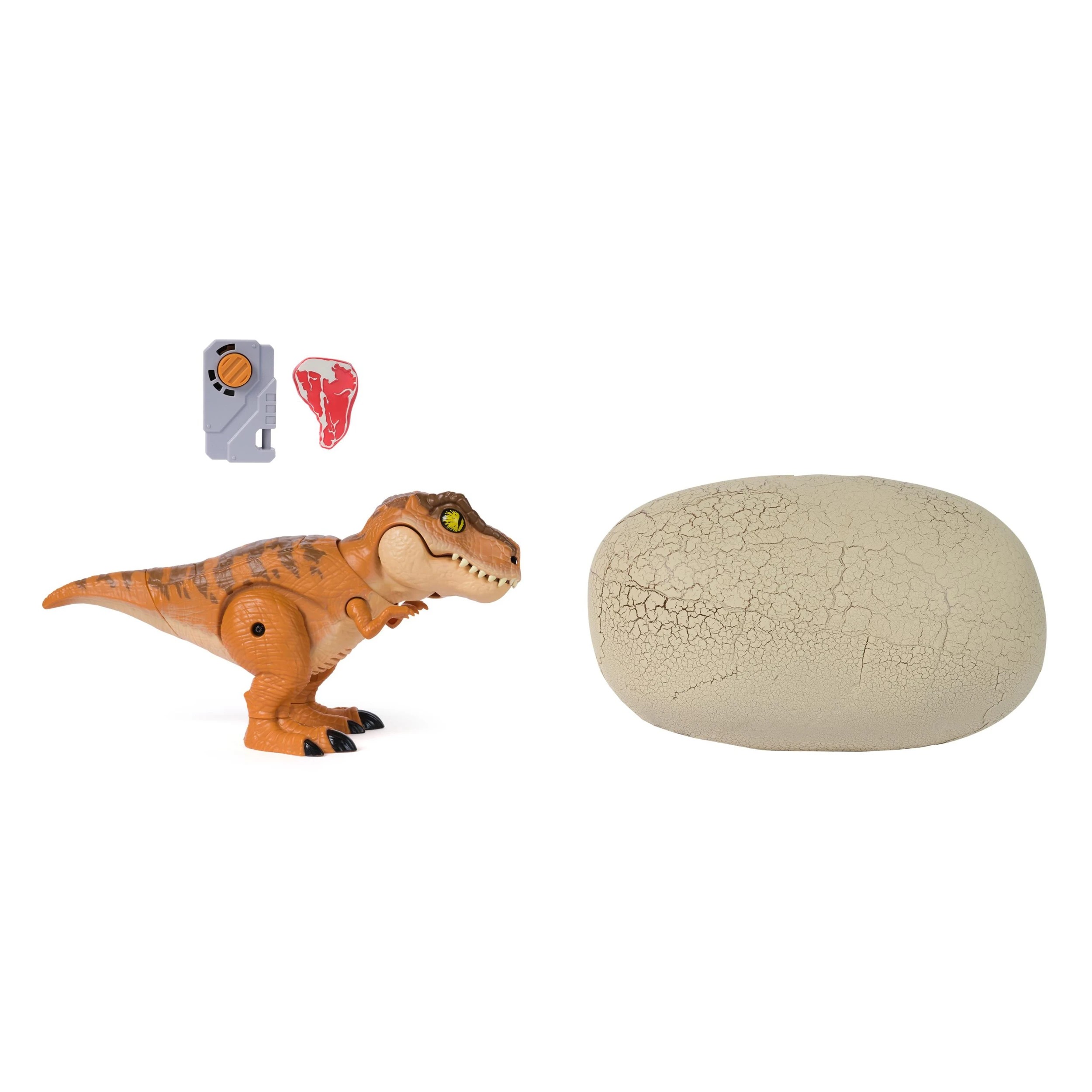 3 Jurassic World Primal Hatch T. Rex Specimen Toy, 3 of 10