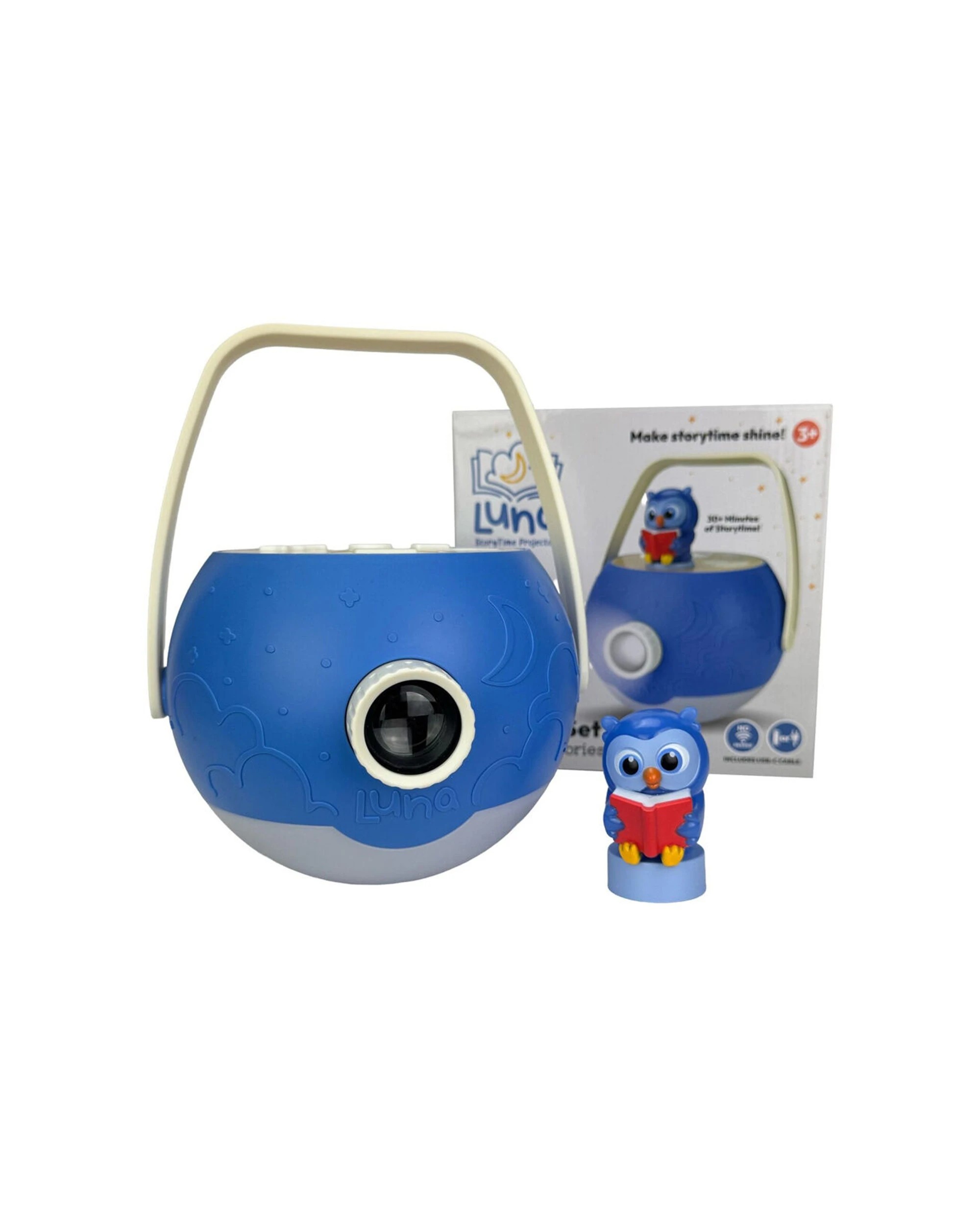 2 Luna Storytime Kids Projector Classic Starter Set 5 Stories 5 Songs - Blue, 2 of 8