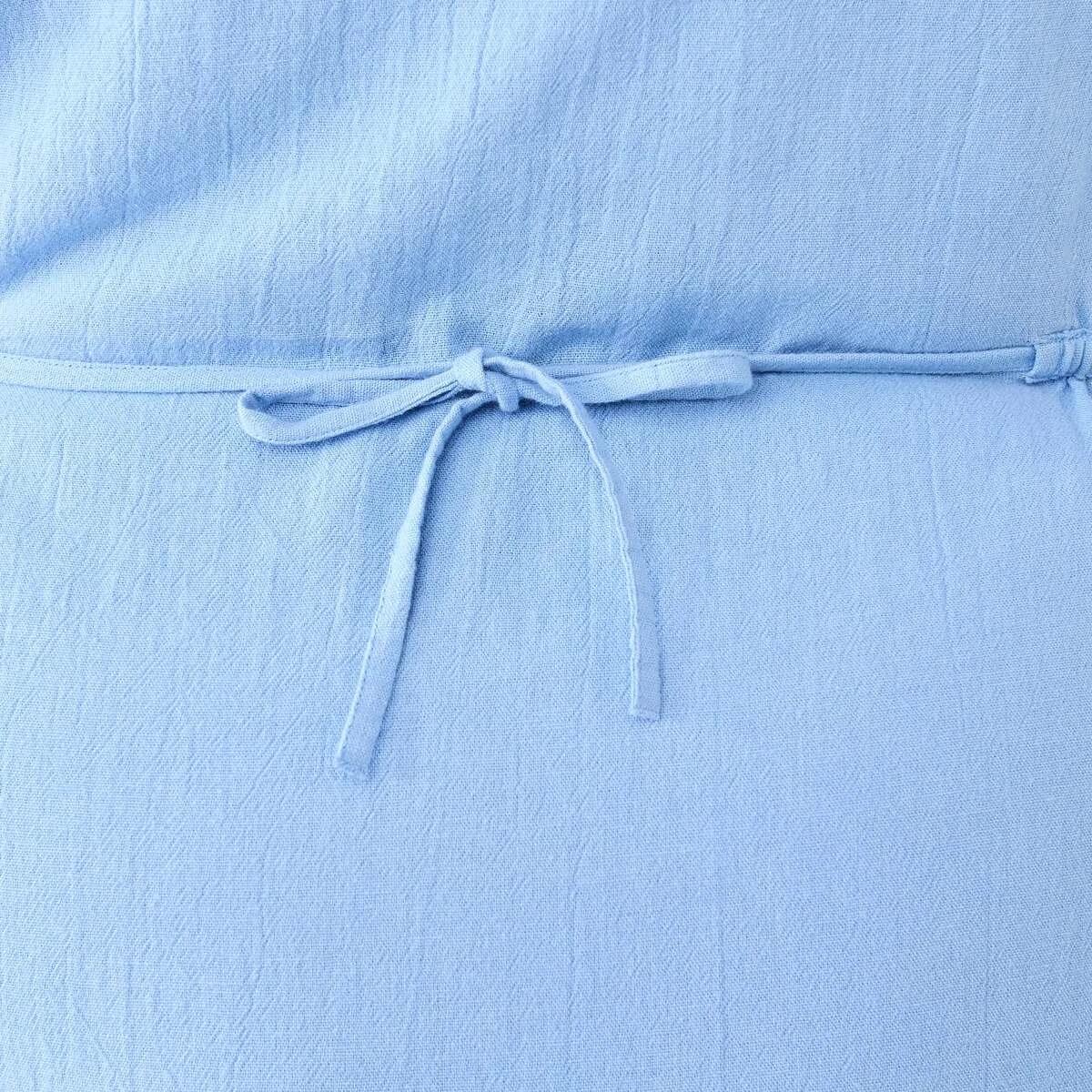 8 Curve Sleeveless Tie Back Dress Blu Crnfwr, 8 of 8