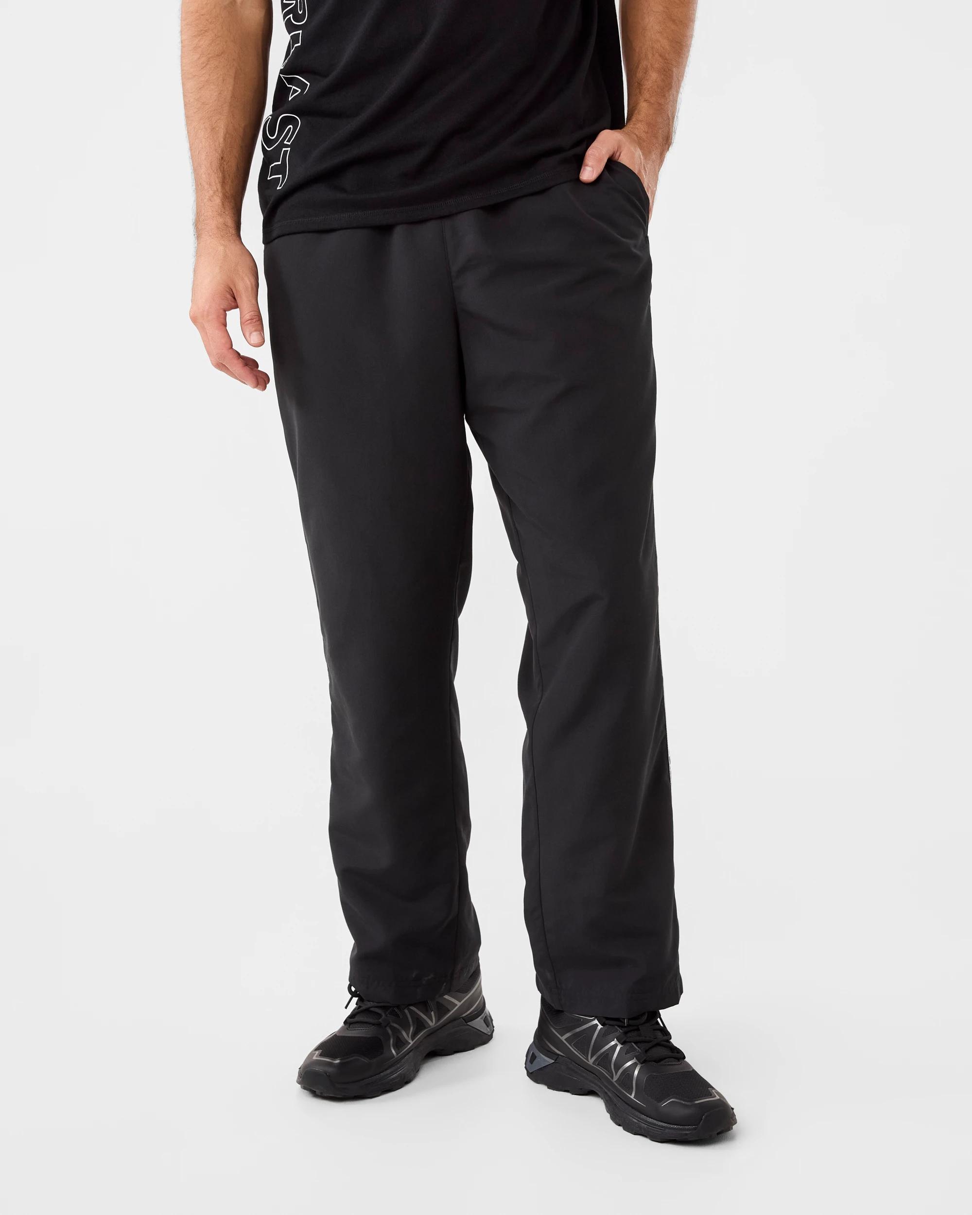 2 Everlast Mens Shell trackpant Blck Class, 2 of 7