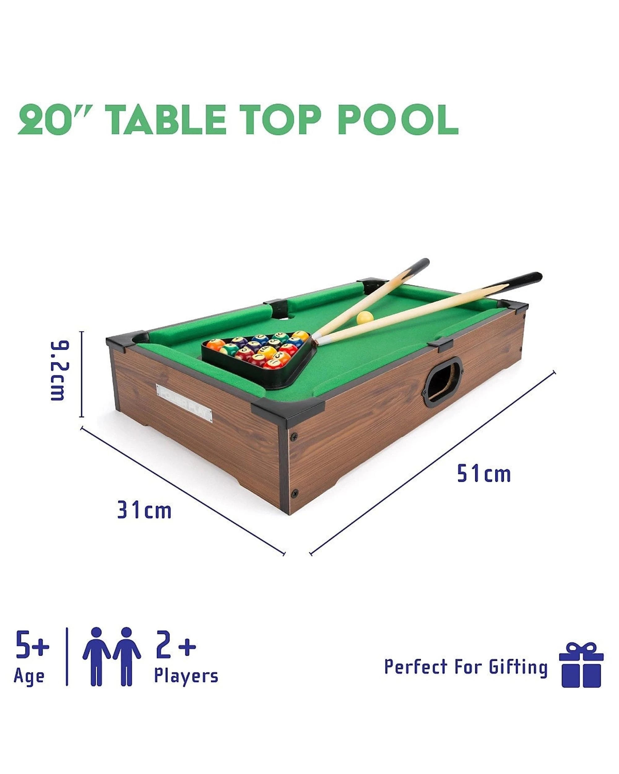 5 Power Play 20 inch Pool Table, 5 of 6