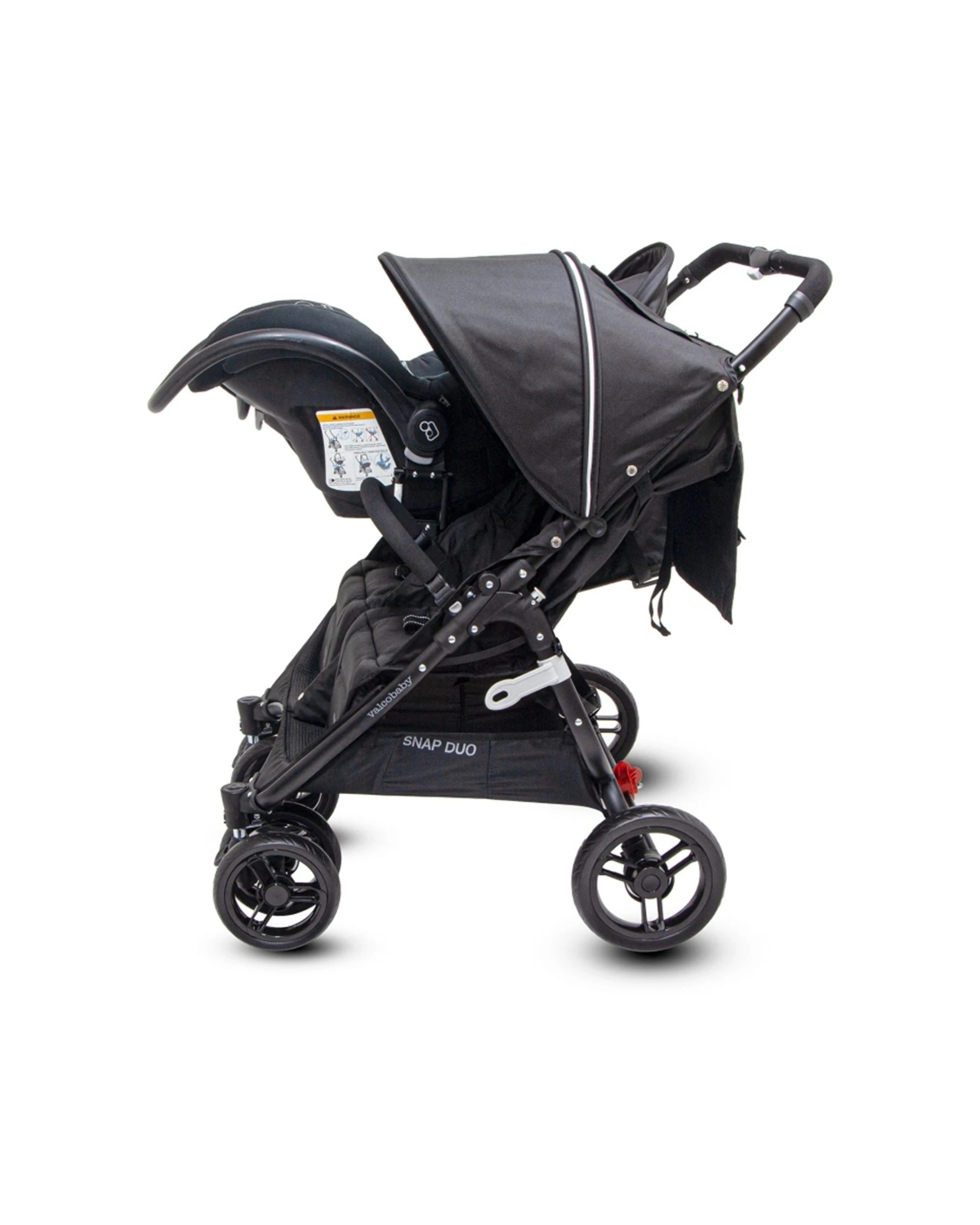 4 ValcoBaby Maxi Cosi Car Capsule Adaptor For Snap Duo Pram Stroller - Black, 4 of 5