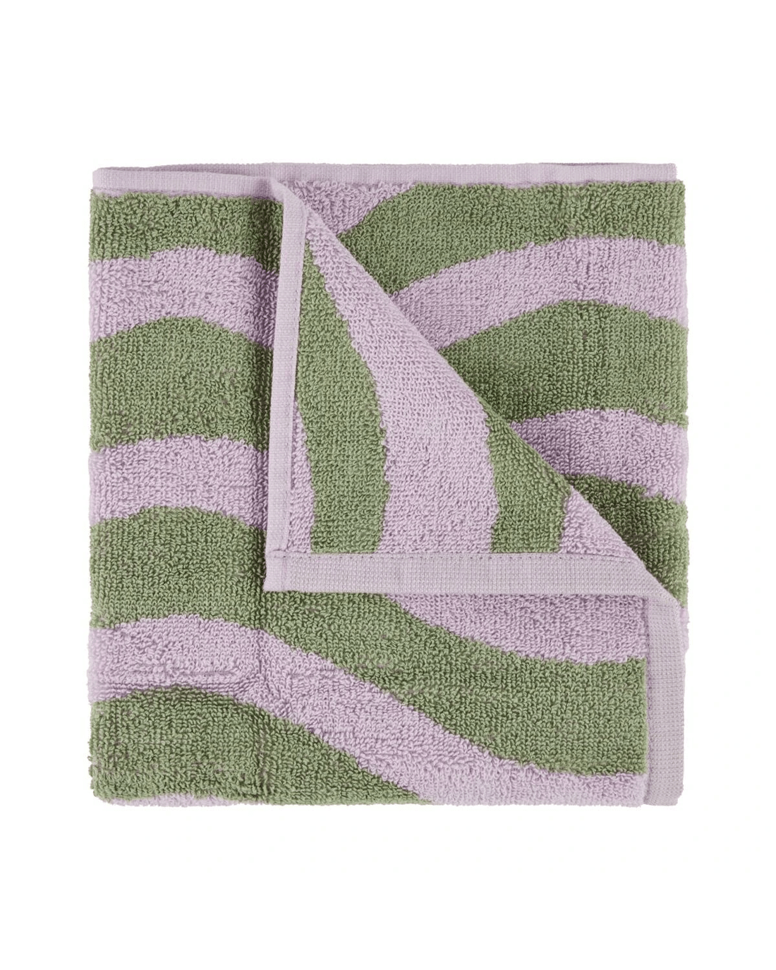 1 Lilac Wave Cotton Hand Towel, 1 of 6