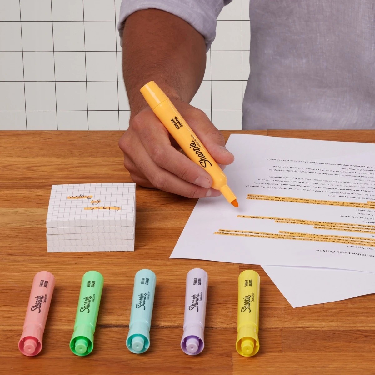 4 Anko 6 Pack Sharpie Highlighters - Pastel - Multi, 4 of 8
