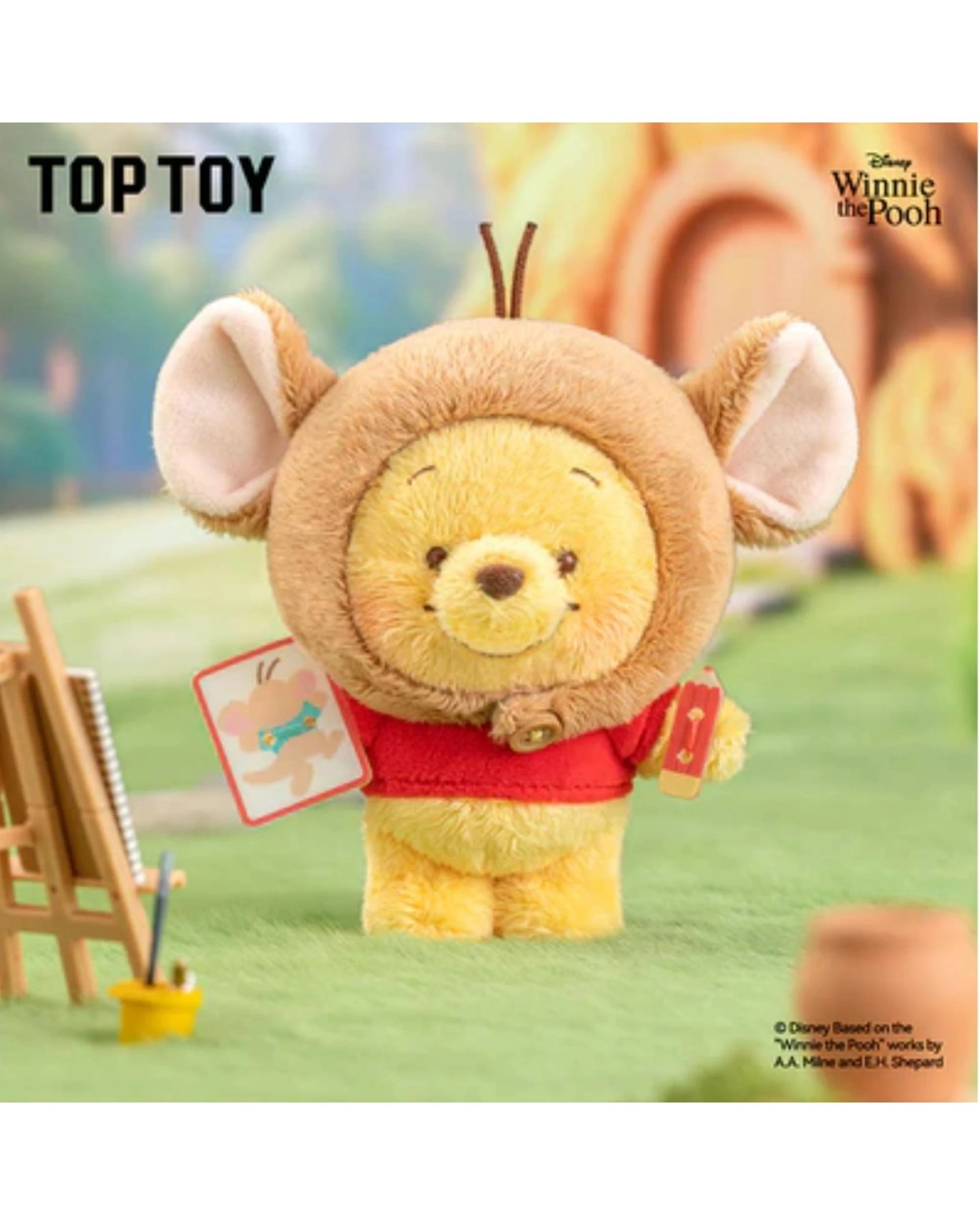 5 Top Toy Disney Winnie the Pooh and Roo Forever Friends Series Plush Blind Box, 5 of 9