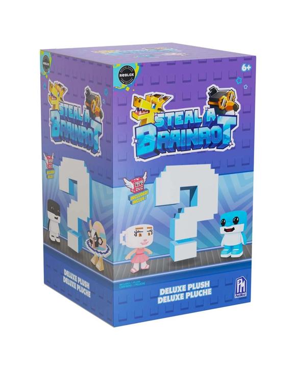 Roblox Steal A Brainrot Mystery Collectible Deluxe Plush Blind Box