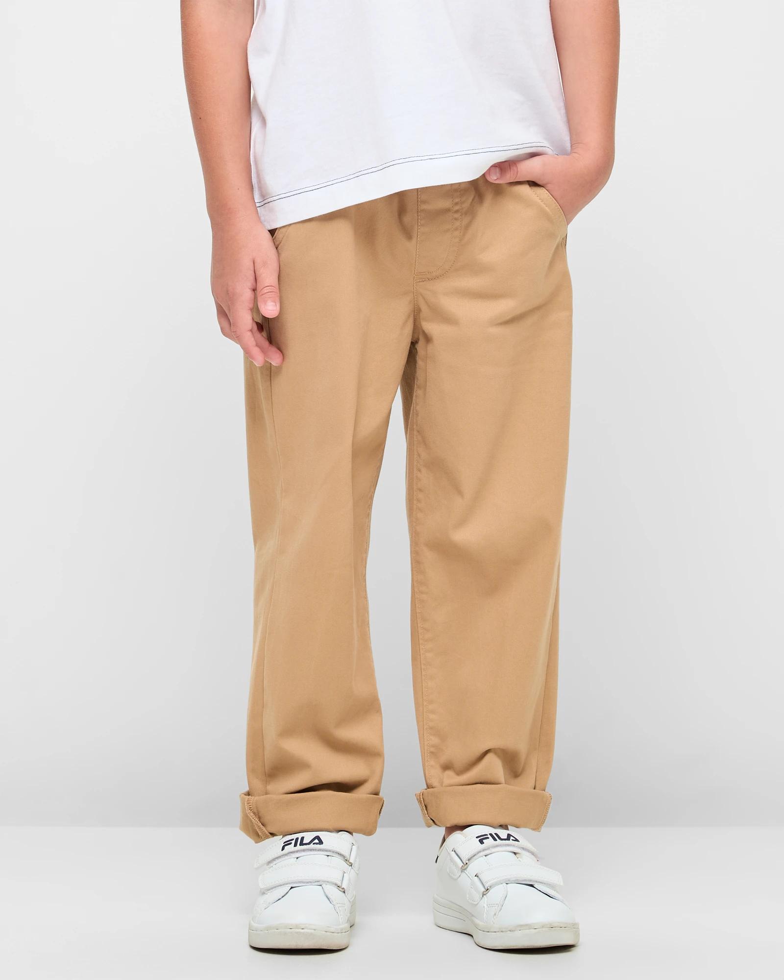 1 Target Balloon Fit Chino Pants TAN, 1 of 5