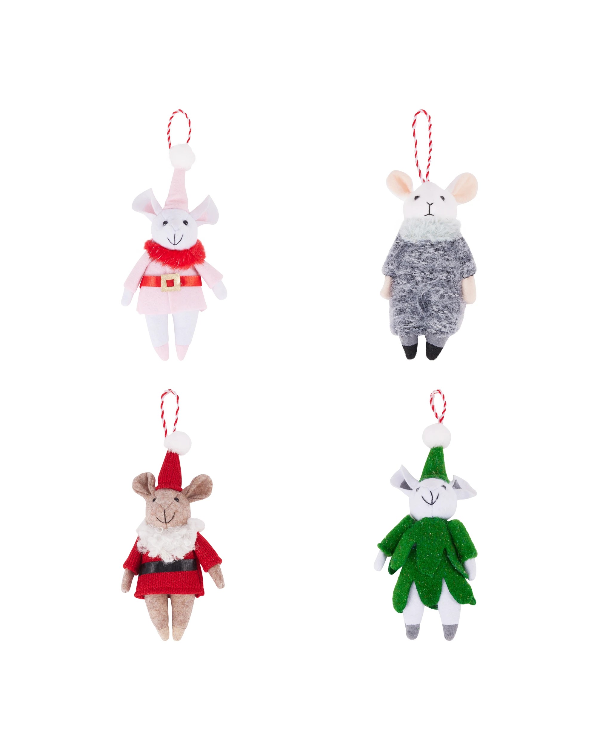 1 Christmas Mouse Decoration - Assorted, 1 of 5