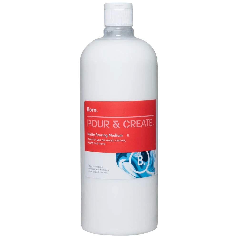 1 Born Pouring Medium Matte 1L, 1 of 1