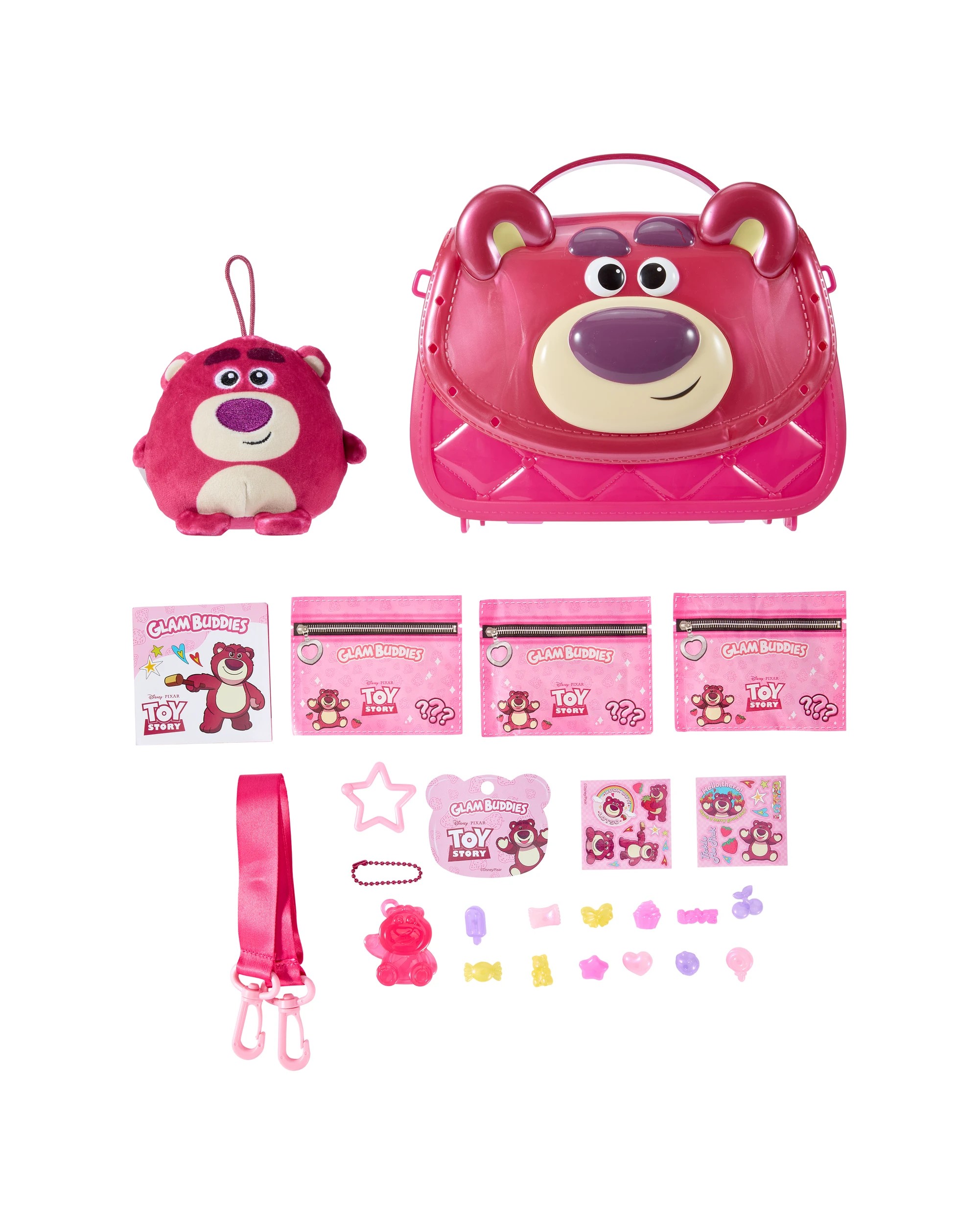 2 Glam Buddies x Disney Pixar Toy Story Lotso Surprise Purse, 2 of 10