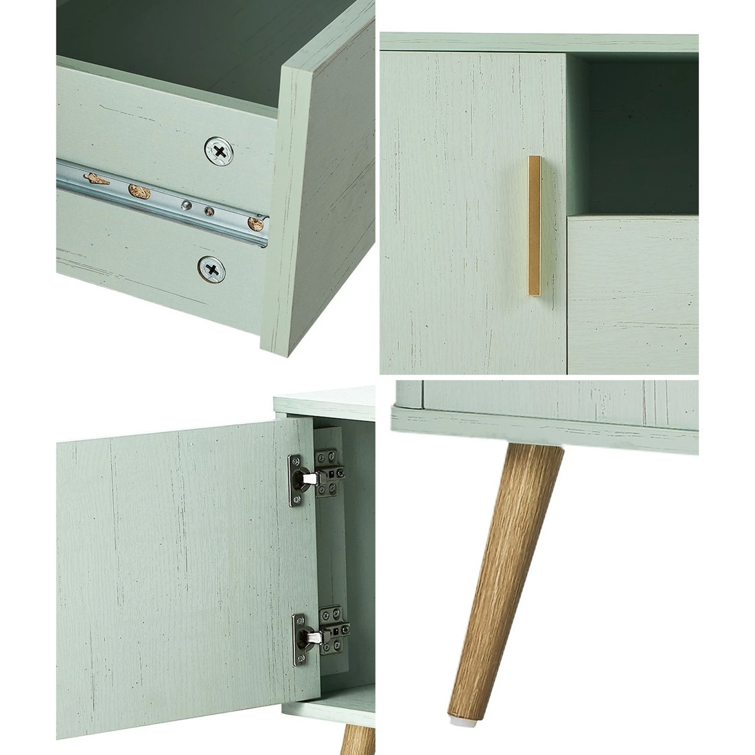 4 Oikiture Entertainment Unit 160cm
 - Green, 4 of 10