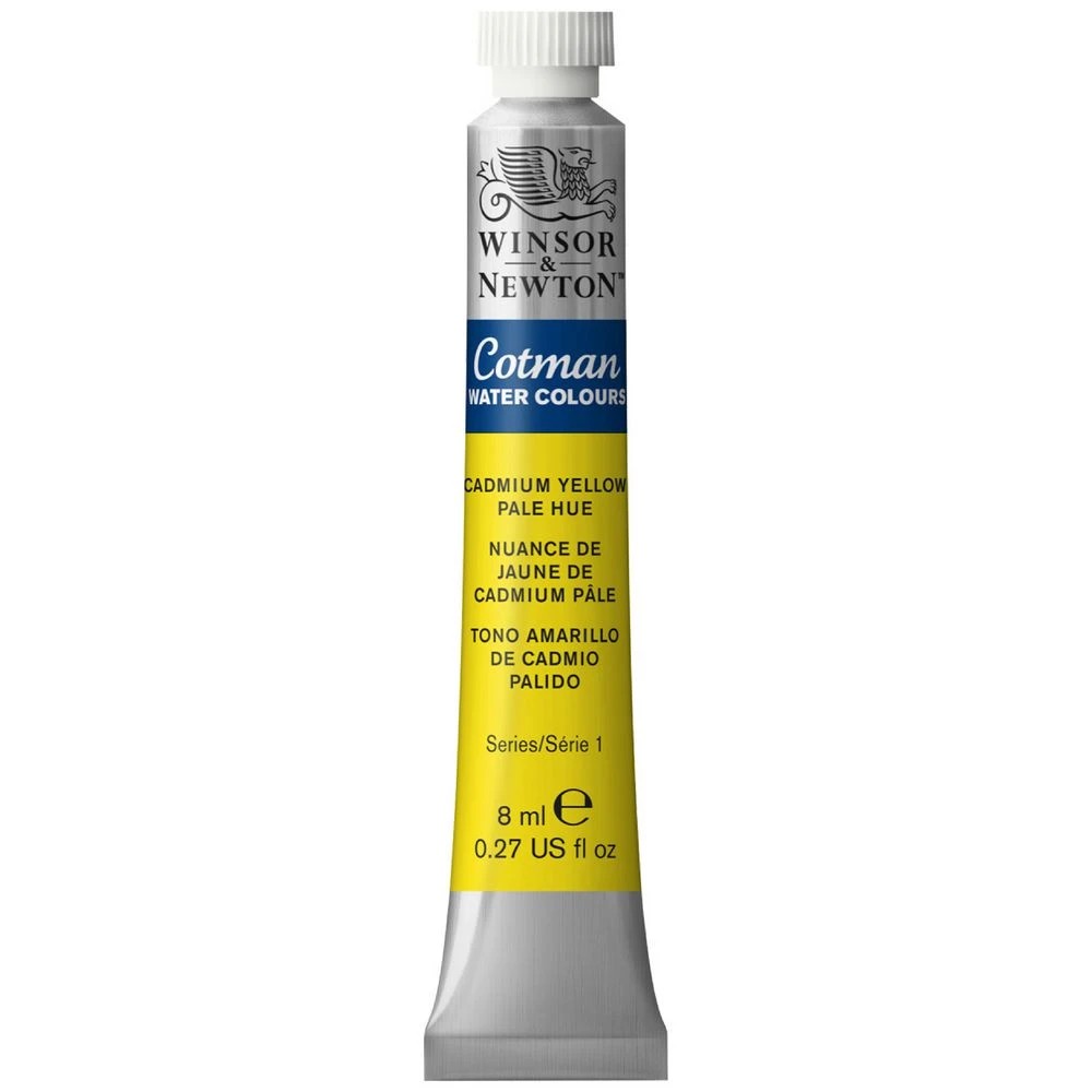 1 Winsor & Newton Cotman Watercolour 8mL Cadmium Yellow Pale, 1 of 1