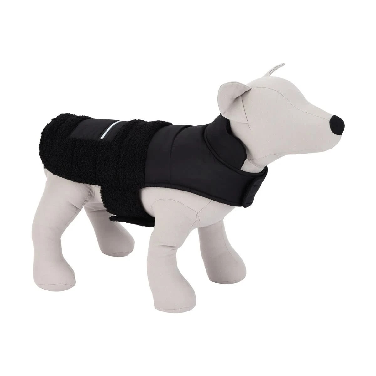 1 Pet Puffer Vest - Medium, Black, 1 of 11
