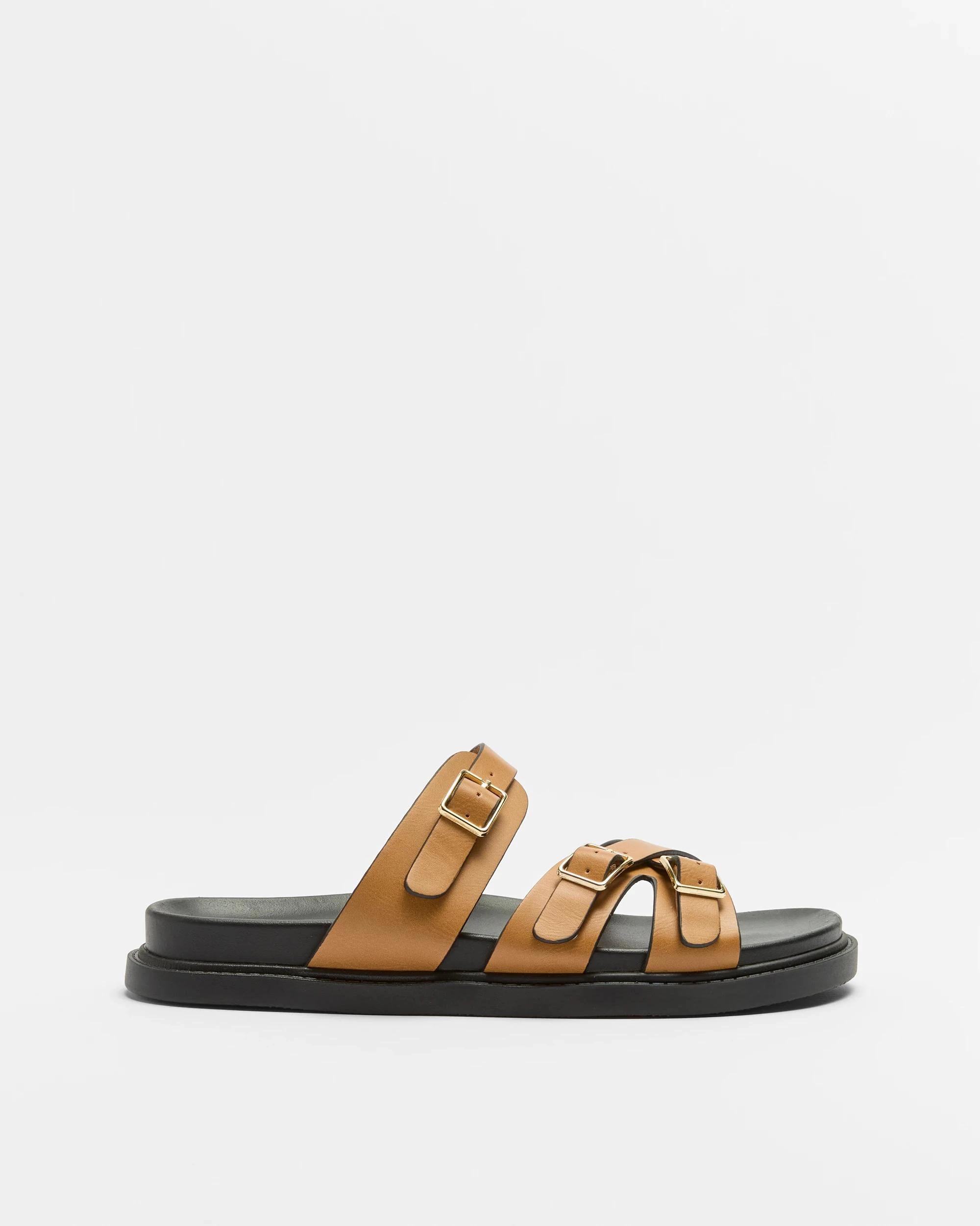 1 Target Womens Multi Strap Sandal - Moana TAN, 1 of 4