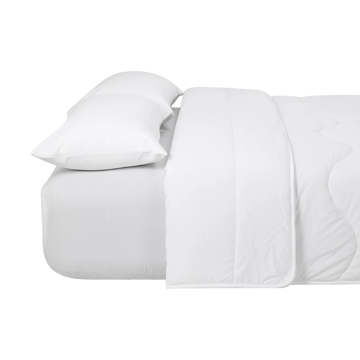 6 3-in-1 Quilt - King Bed, White, 6 of 7
