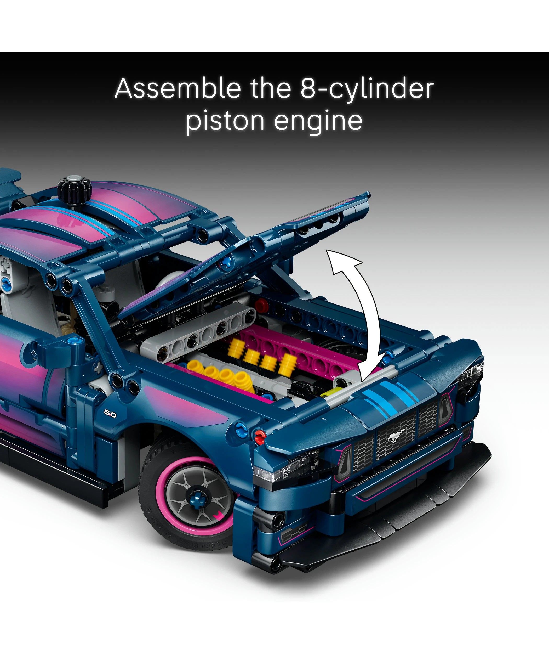 5 LEGO Technic Custom Garage Ford Mustang GT Car 42236, 5 of 10