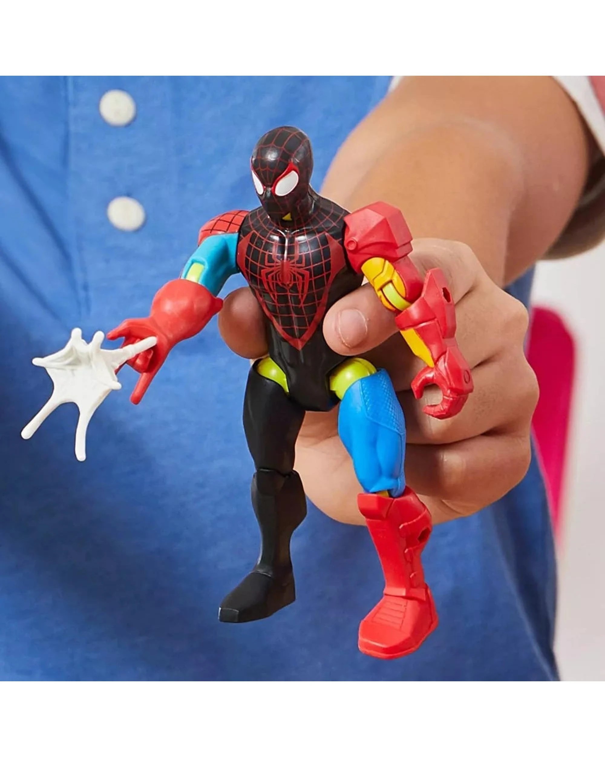 4 Mix Mashers Marvel Spider-Man Miles Morales Action Figure, 4 of 7