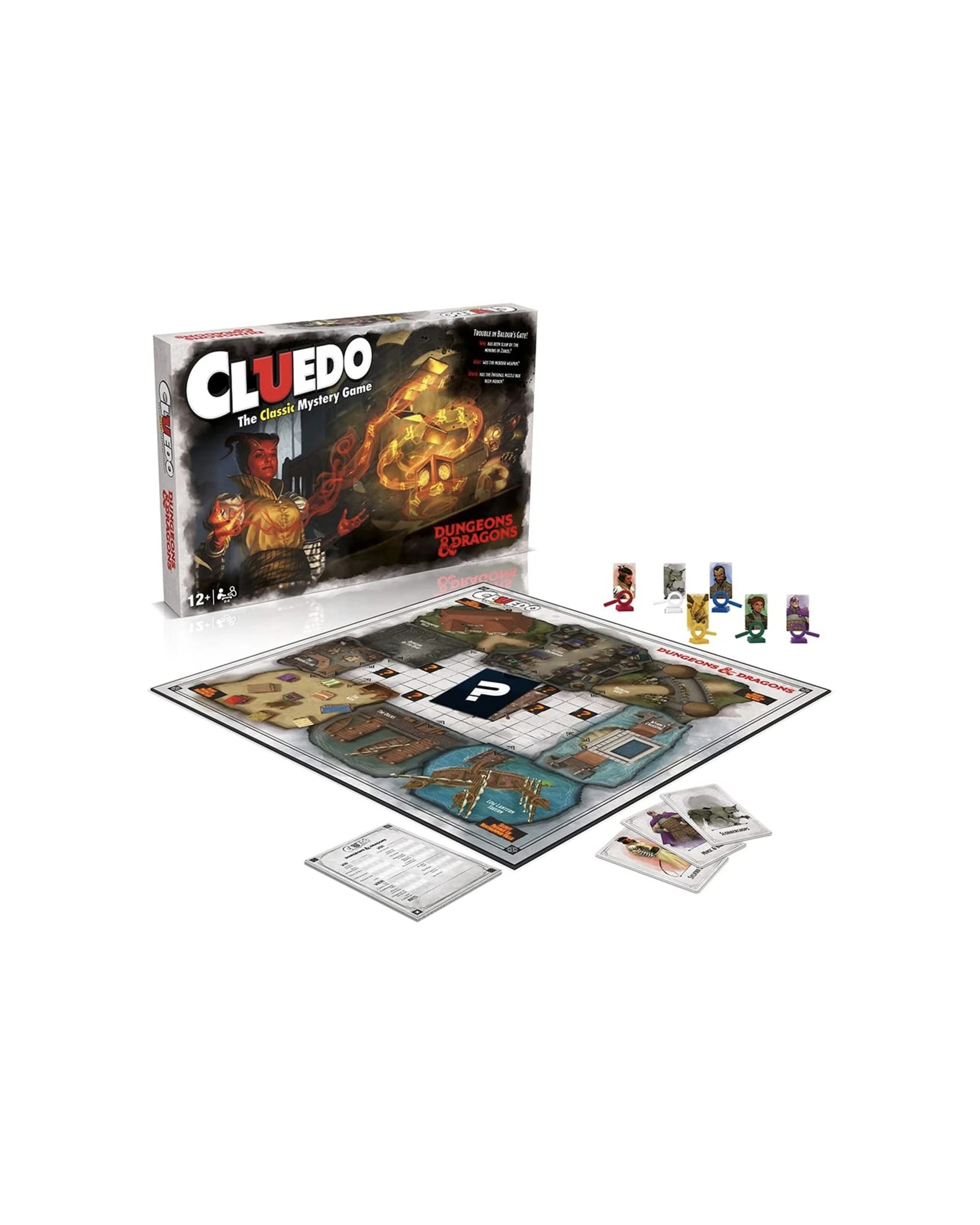 3 Cluedo Dungeons and Dragons Edition Tabletop Kids Family Board Game - Multi, 3 of 4