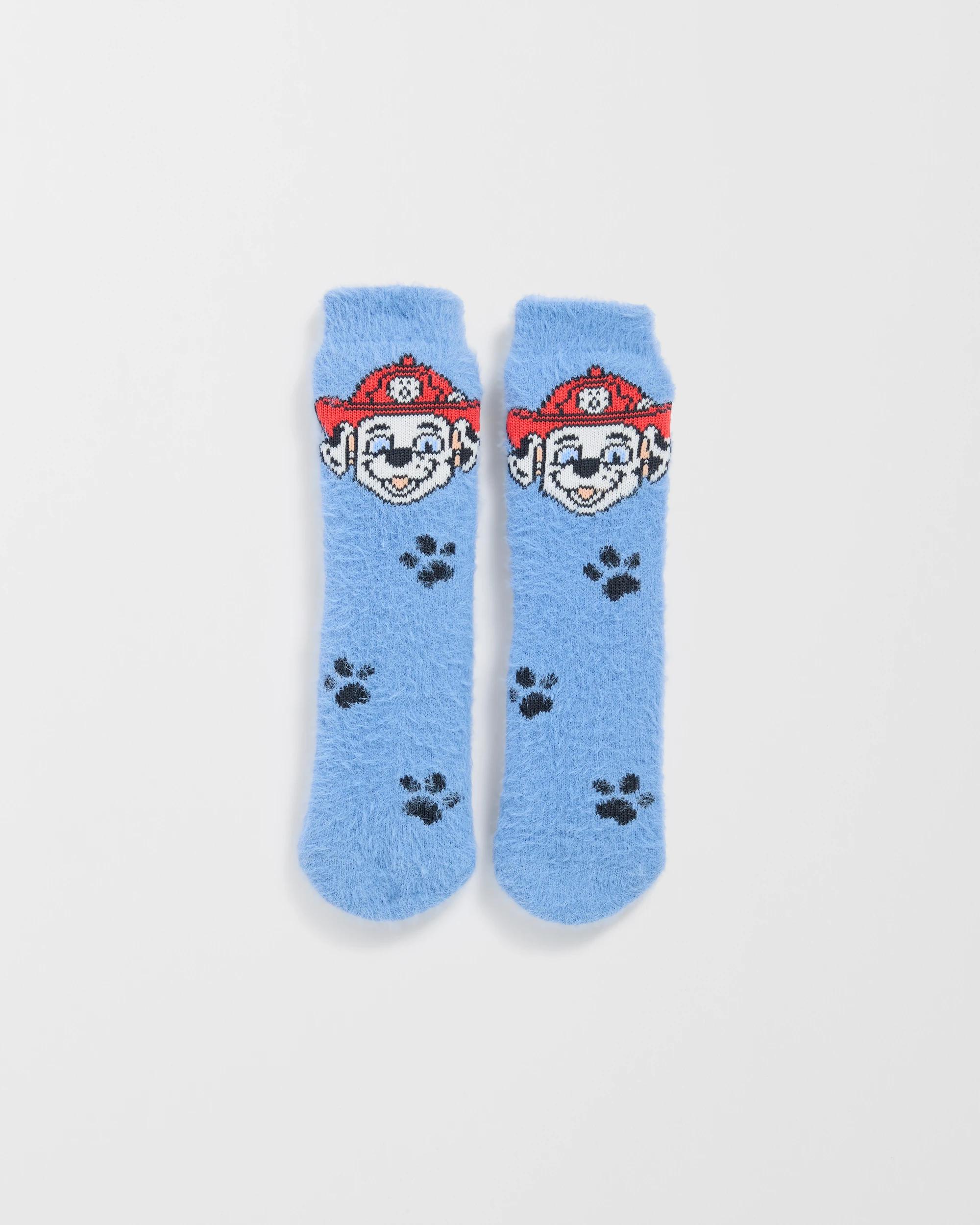 1 Paw Patrol Sherpa Lined Home Socks PAW PATROL, 1 of 3
