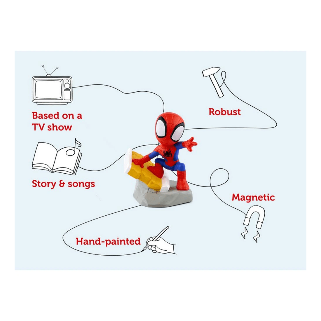 3 Tonie Audio Character Spidey and His Amazing Friends, 3 of 7