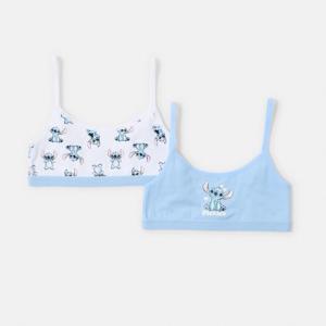 2 Pack Disney Lilo & Stitch License Crop Top