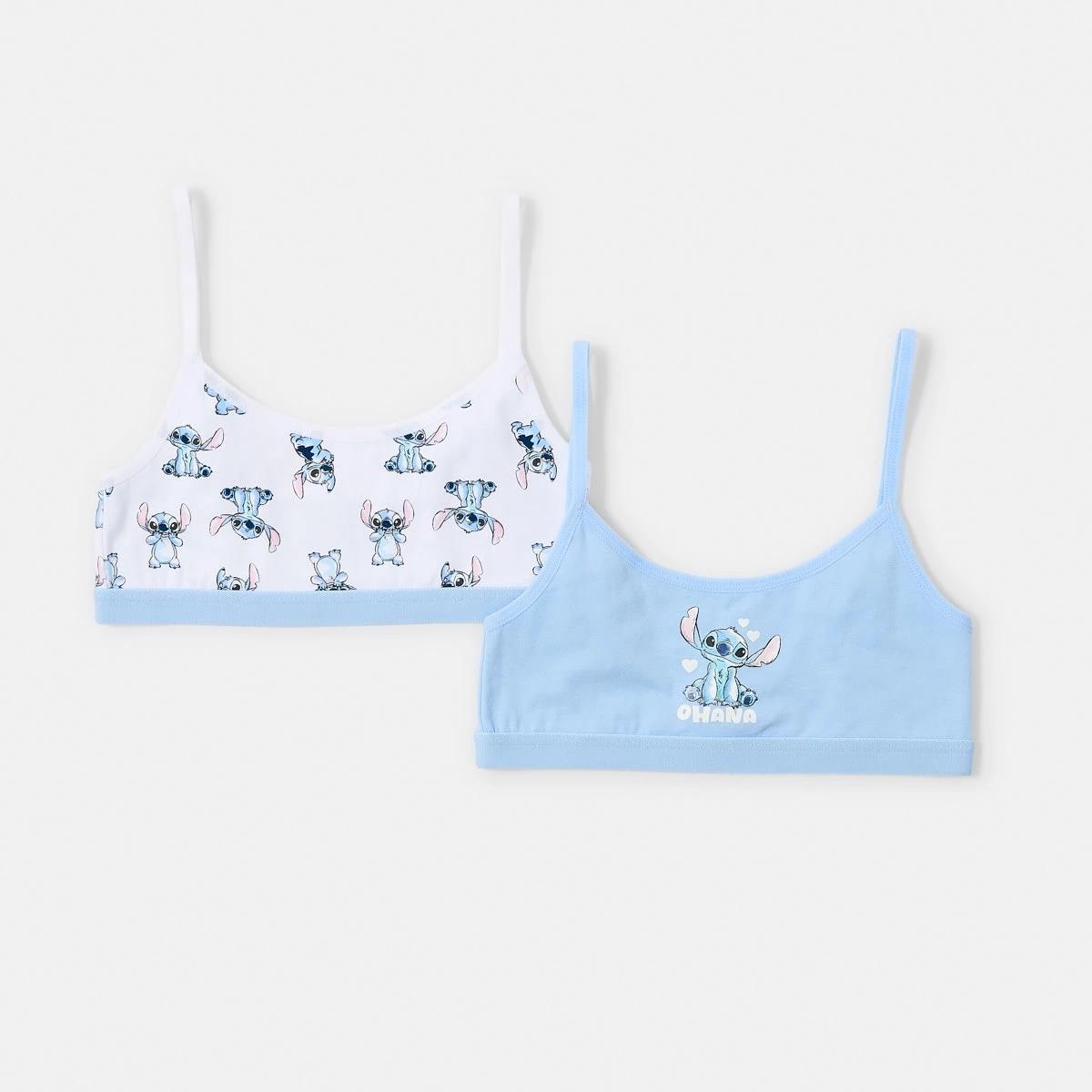 1 2 Pack Disney Lilo & Stitch License Crop Top Stitch, 1 of 4