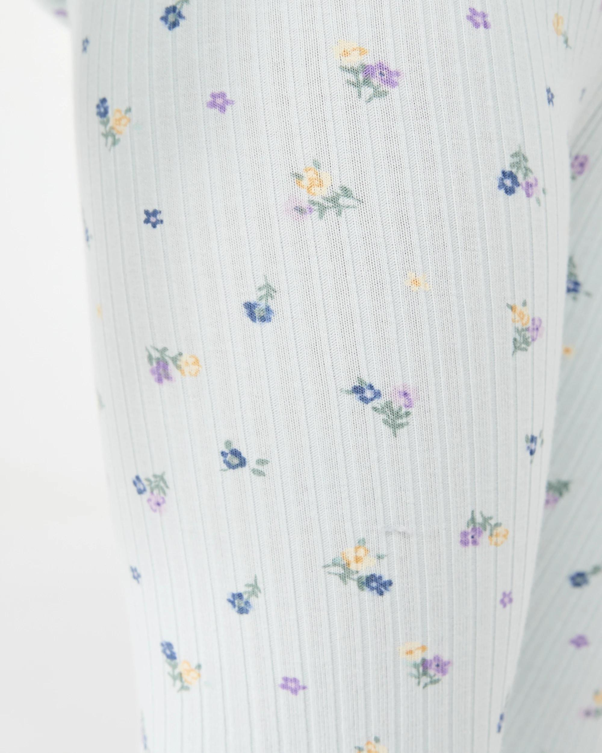 7 Oversized Crew Neck Top and Legging Set Blu Flrls, 7 of 7