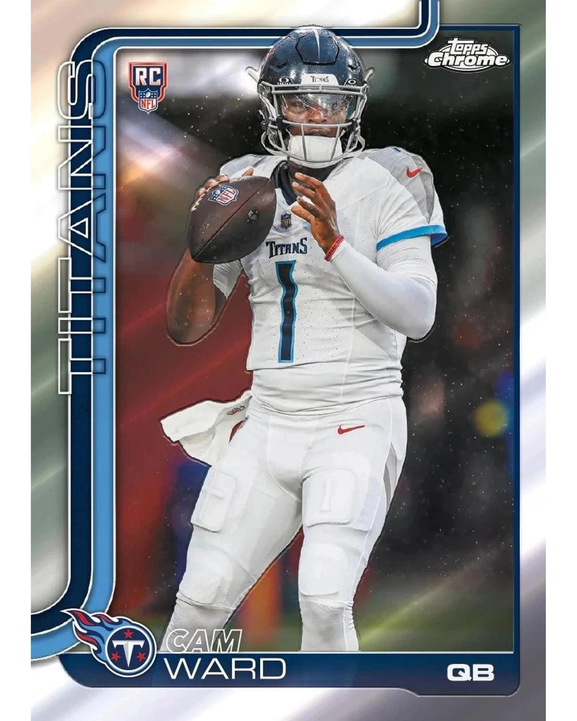 3 Topps 2025 Chrome NFL Football Delight Box, 3 of 9