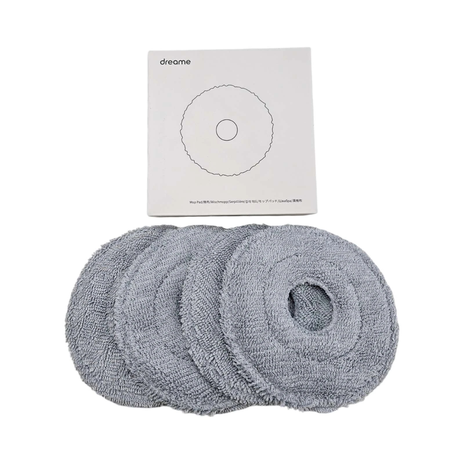 2 Dreame Mop Pad For L & X Series Robot Vacuum Cleaners - Grey, 2 of 3