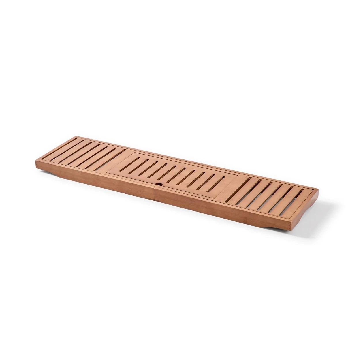 4 Walnut Look Bath Caddy, 4 of 8