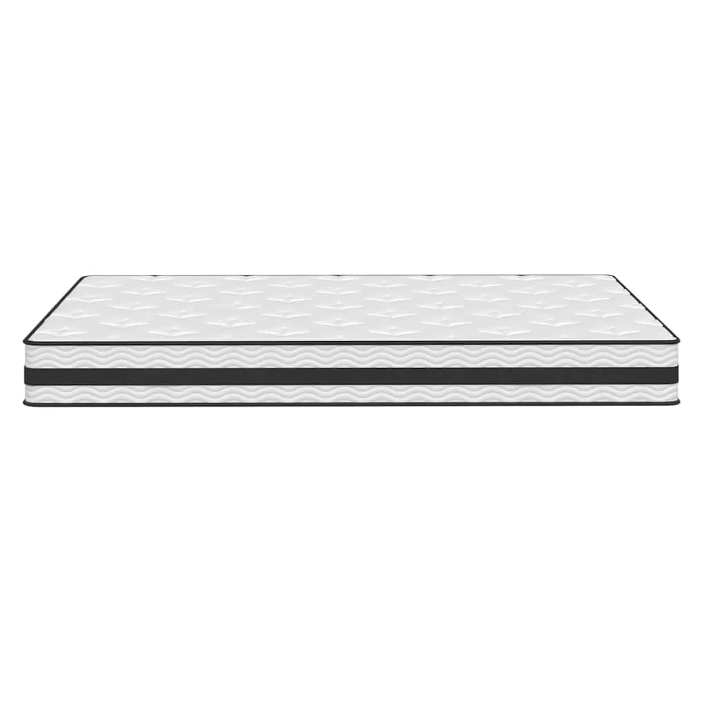 4 Vidaxl Foam Mattress - White - Queen Bed - White, 4 of 9
