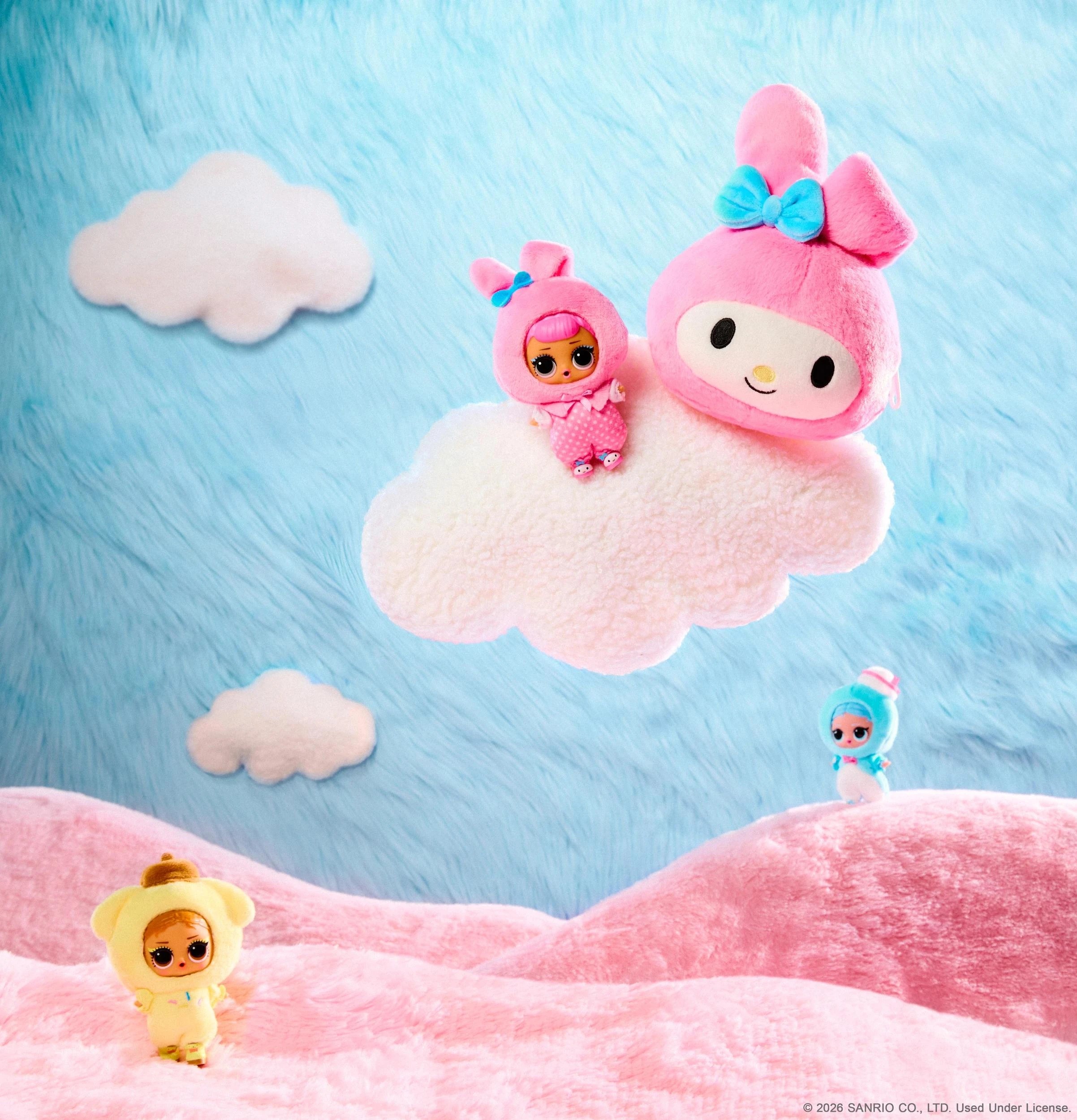 6 L.O.L. Surprise! L.O.L. Surprise Loves Hello Kitty Reversible Plush - Assorted - Multi, 6 of 9