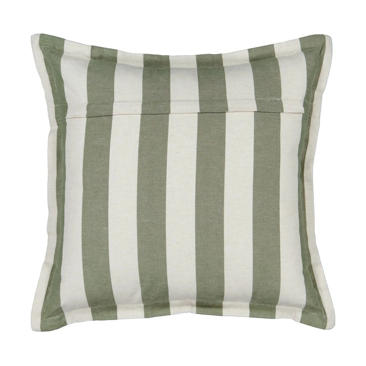 3 50cm Stripe Cushion - Forest, 3 of 4