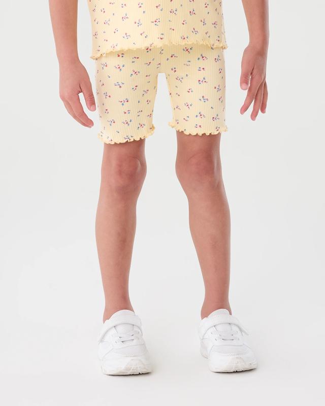 Printed Ribbed Bike Sh