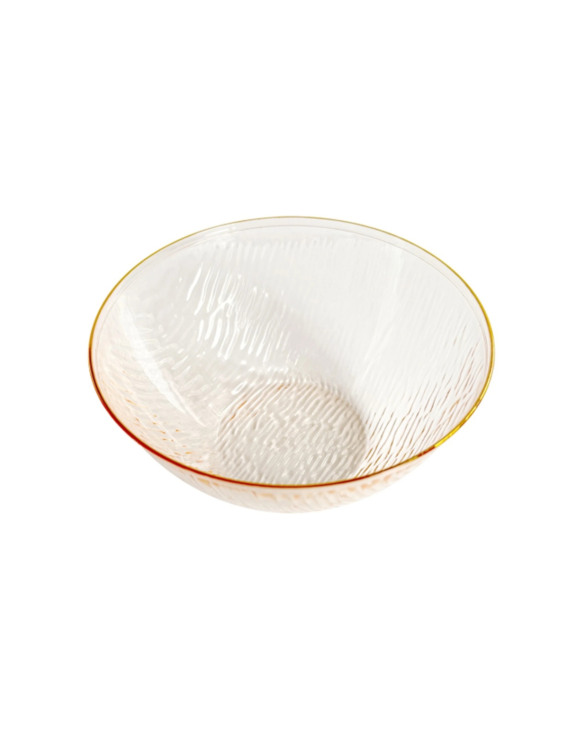 1 Partyware 10pc Reusable Heavy Duty Bowl Set With Rim 148x68mm - Clear, 1 of 1