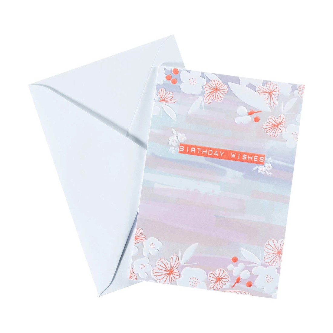 1 Floral Print Birthday Card, 1 of 2