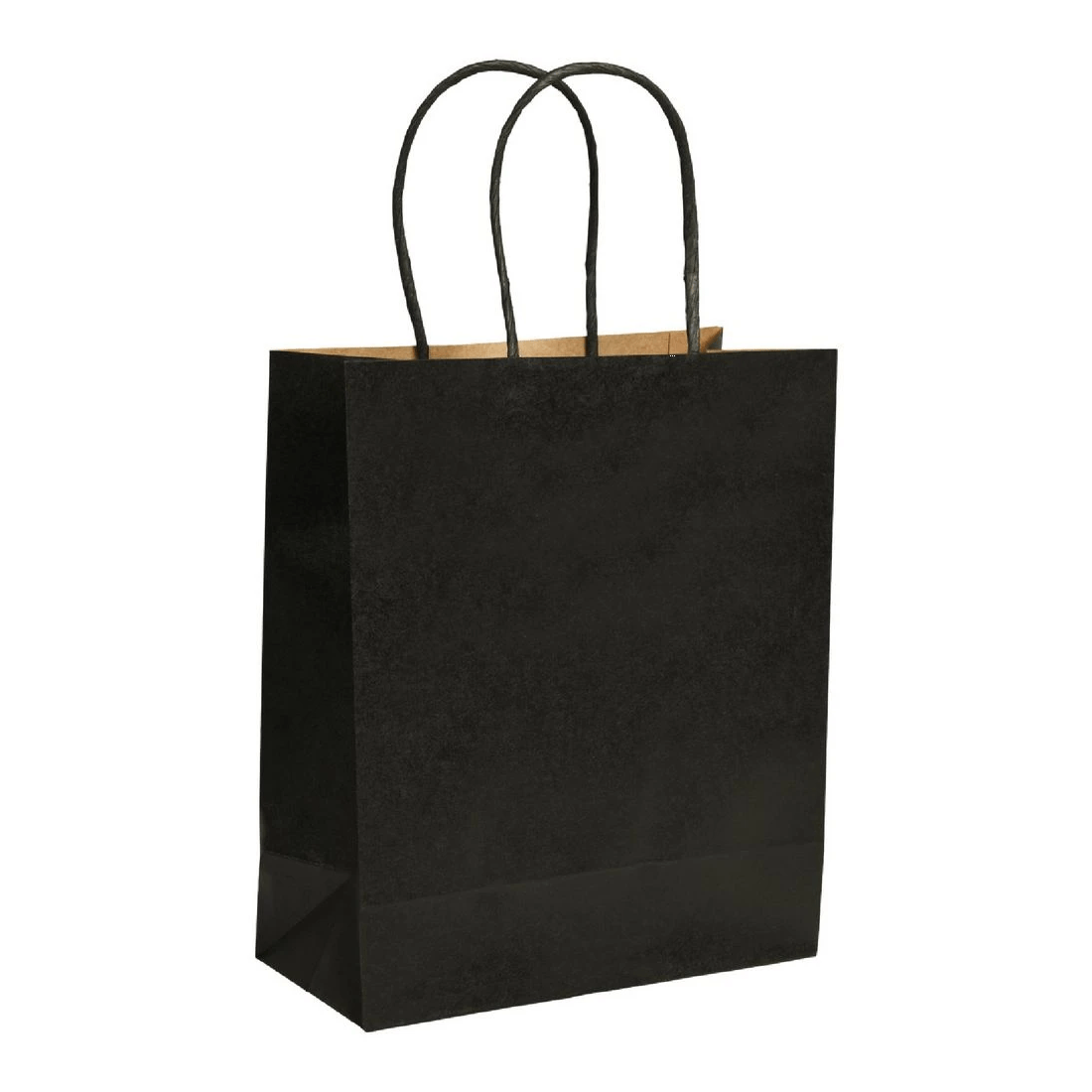 1 Otto Kraft Bag Small Black 5 Pack, 1 of 2