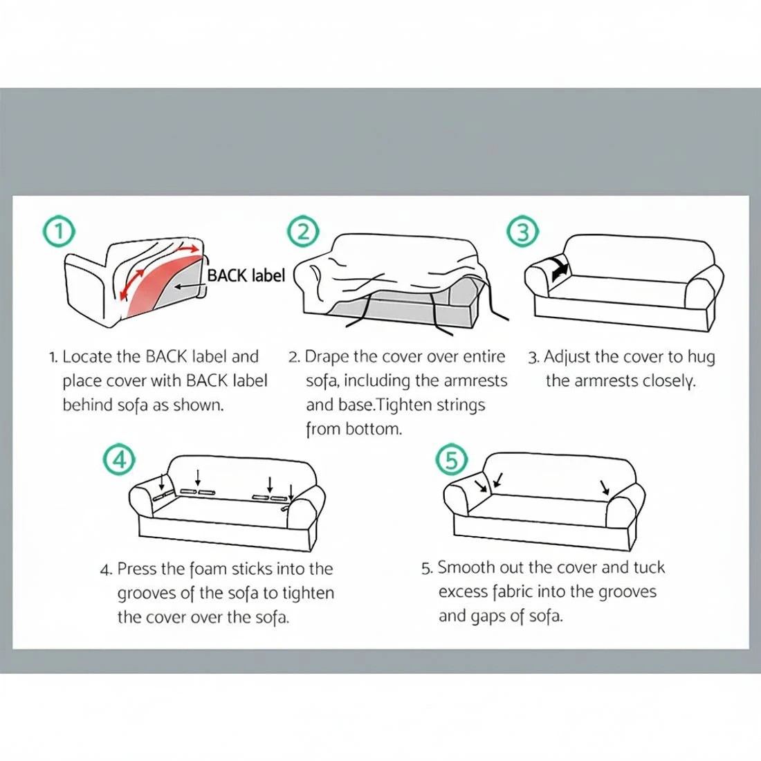 6 Artiss Sofa Cover Couch Covers 1 Seater Velvet Ruby - Red, 6 of 6